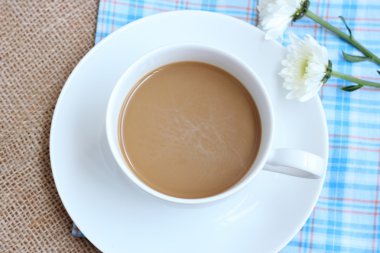 Tatlı zaman kahve fincanı