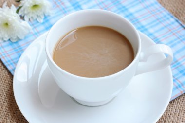 Tatlı zaman kahve fincanı