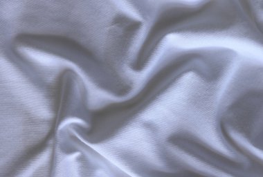 Beyaz kumaş dokusu arkaplanı