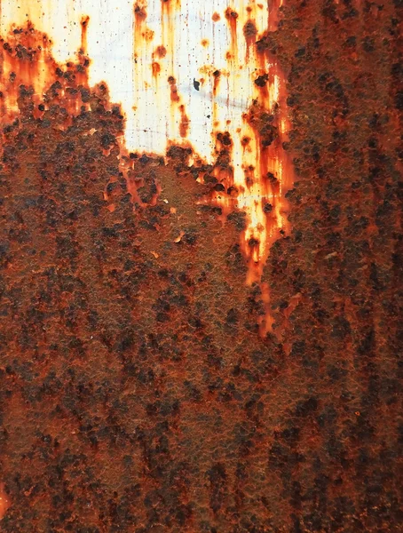 Iron rust from weather rainy season — Stock Photo, Image