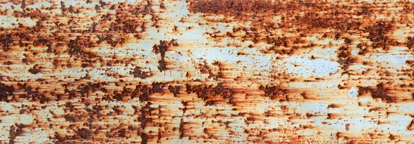 Metal old rusty wall as a grunge background — Stock Photo, Image