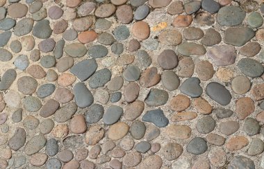 Çakıl taşları, çakıl doku arka plan desenini dekoratif kat