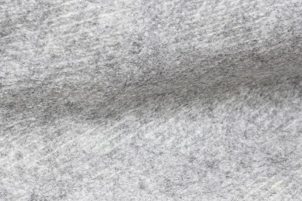Material de poliéster sintético cinza, fundo de textura . — Fotografia de Stock
