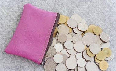 Para kavramı, çanta paralar ile kaydetme