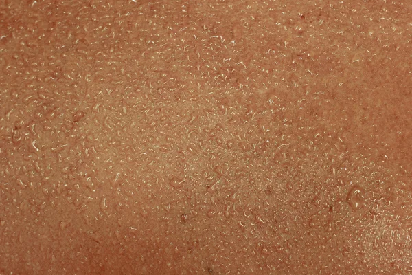Pele e suor humanos — Fotografia de Stock