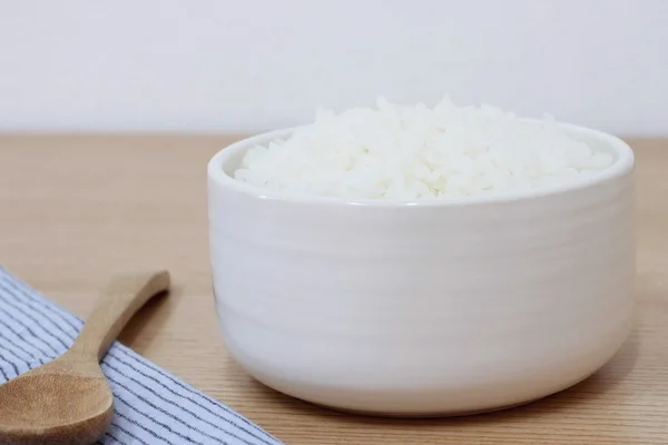 Riz cuit ou riz au jasmin . — Photo