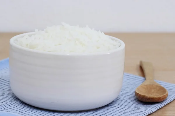 Arroz cocido o arroz jazmín . — Foto de Stock