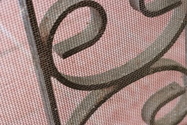 Sivrisinek tel perde ve ev için kavisli çelik