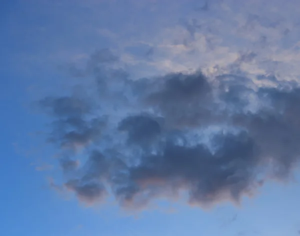 Céu com nuvens pôr do sol — Fotografia de Stock