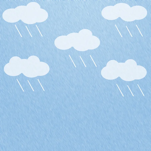 Cloud and rain — Stock Photo, Image