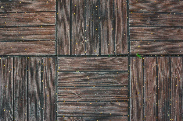 Fragment chodníku, stará cihlová — Stock fotografie