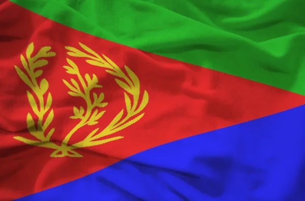 Flag eritrea — Stock Photo, Image