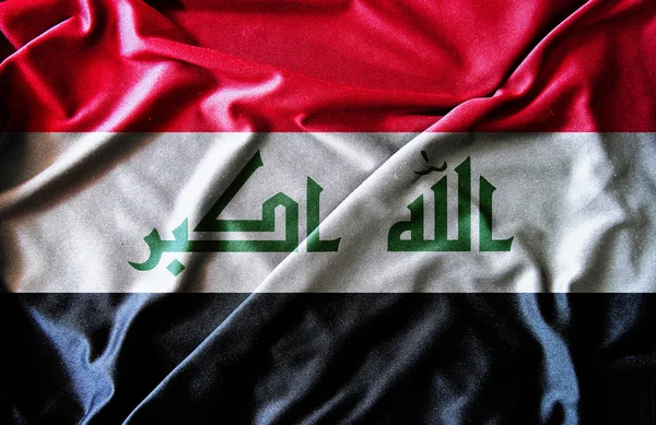 Drapeau de l'Irak — Photo