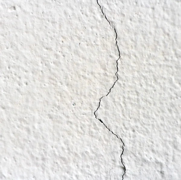 Grunge muro di cemento con crepa in edificio industriale, grande per il vostro design e texture sfondo — Foto Stock