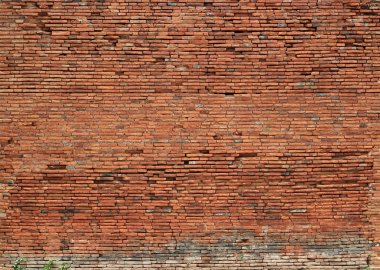 eski kırmızı tuğla duvar dokusu arkaplanı