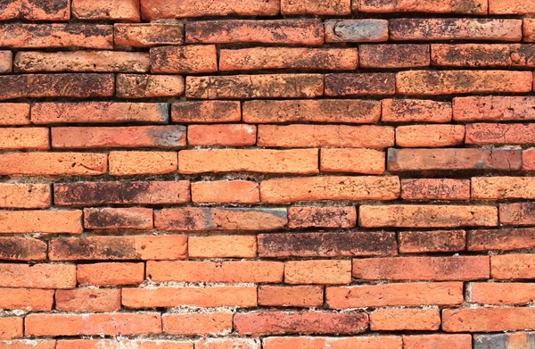 Velho tijolo vermelho parede textura fundo — Fotografia de Stock