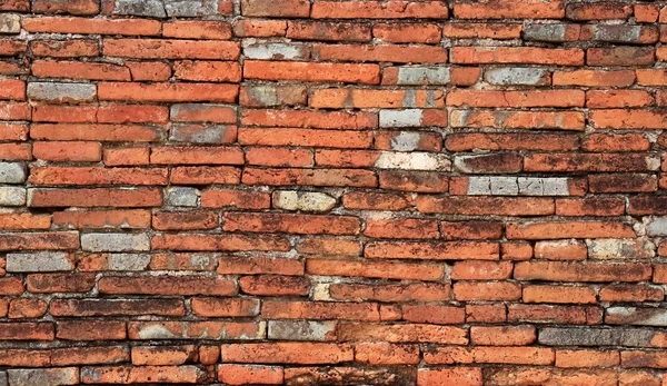 Vieux mur de briques rouges texture fond — Photo