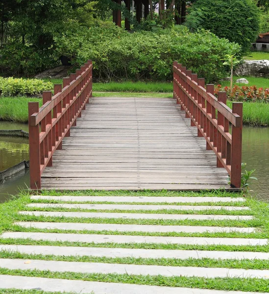 Pont en bois — Photo