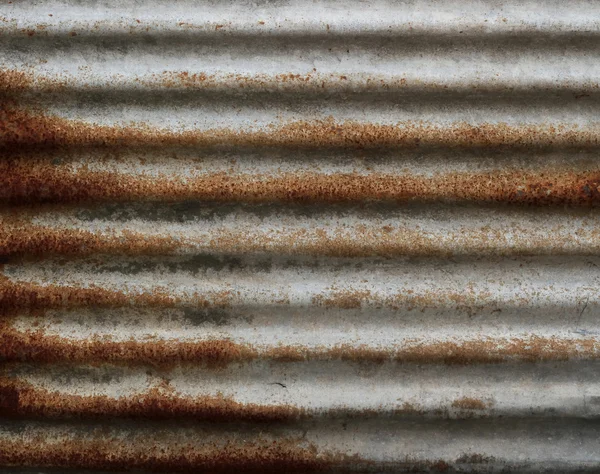 Velho ferrugem galvanizado textura fundo — Fotografia de Stock