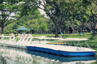 Su döngüsü tekne Suanluang Rama IX genel Park