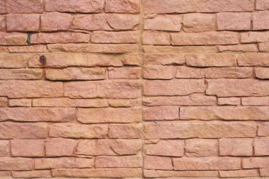 Eski model tuğla duvarın arka planı