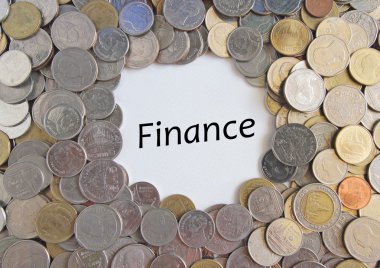 Tayland Bahtı veya paralar doku kullanımı arka planı için