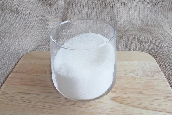 Açúcar branco doce — Fotografia de Stock