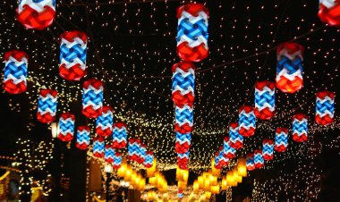 Kutlamalar için aydınlatma