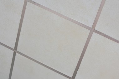 Eski doku asma tavan için beyaz panel.