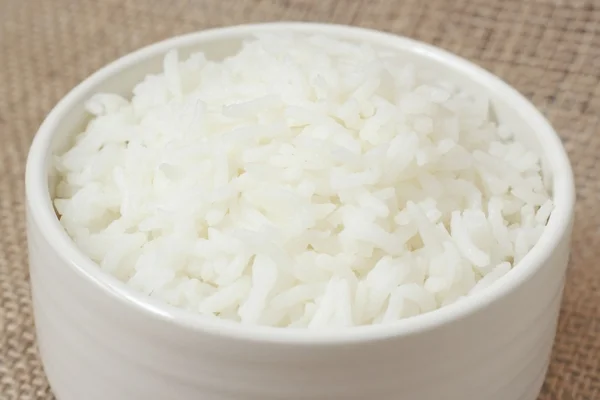 Bowl full of rice — Stock Photo, Image