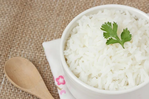 Ciotola piena di riso — Foto Stock