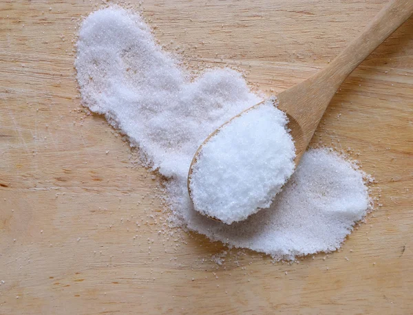 Weißes Salz zum Kochen — Stockfoto