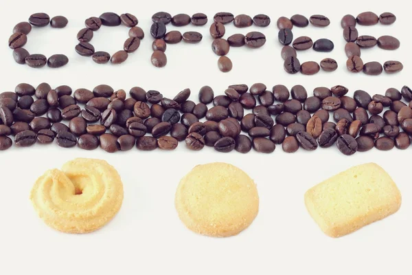 Kaffeebohnen-Konzept — Stockfoto