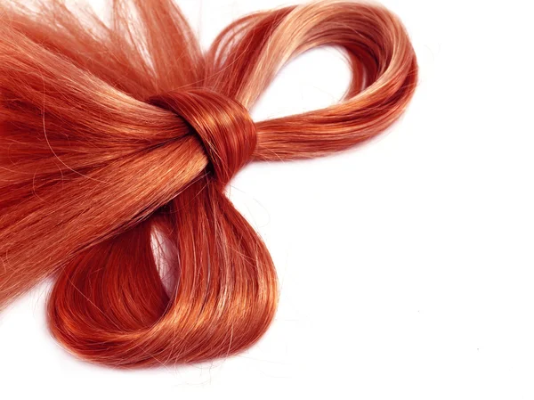 Farbowane włosy kobiece — Zdjęcie stockowe