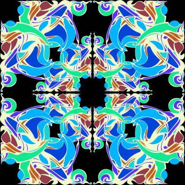 Mandala dekoratif dantel modeli
