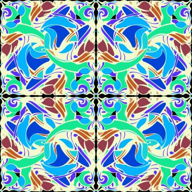 Mandala dekoratif dantel modeli