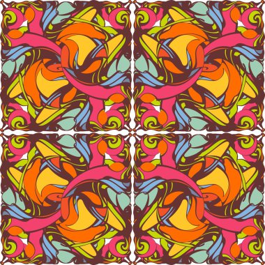 Mandala dekoratif dantel modeli