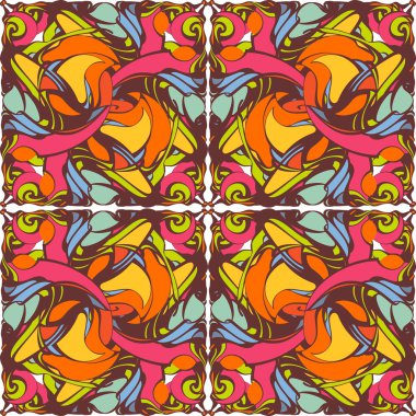 Mandala dekoratif dantel modeli