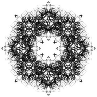 Ayrıntılar örtüşen ile süsleme