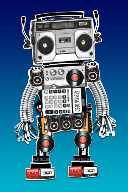 Elektronik müzik robot