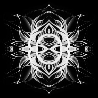 Ayrıntılar örtüşen ile süsleme