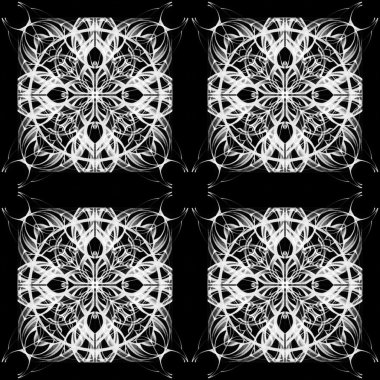 Ayrıntılar örtüşen ile süsleme