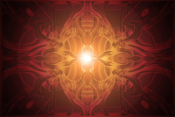 Абстрактный красно-коричневый фон
