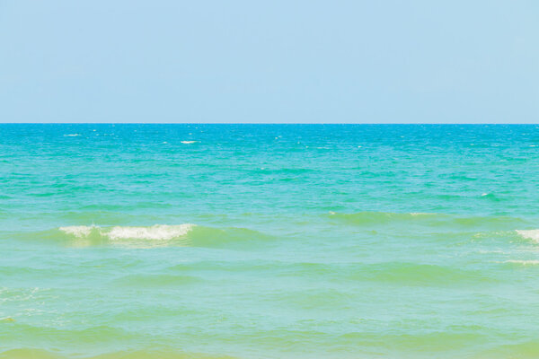sea and blue-sky