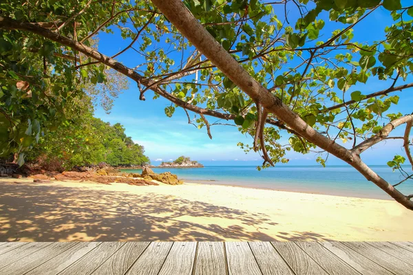 Praia tranquila fundo — Fotografia de Stock