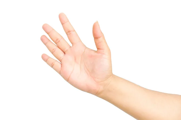 Menselijke hand achtergrond — Stockfoto