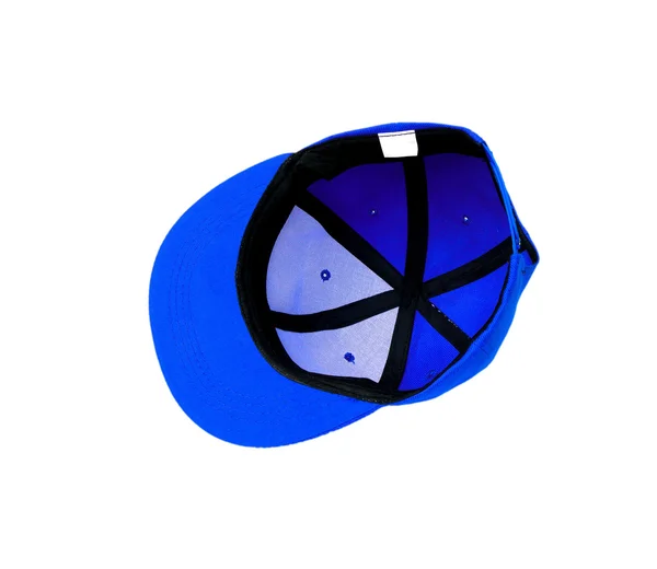 蓝色棒球帽 — 图库照片