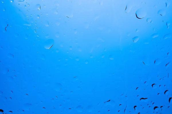 추상적 인 푸른 물방울 — 스톡 사진