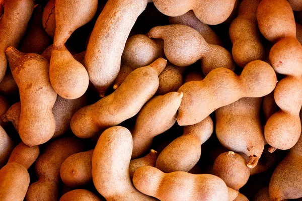 Tamarindo tamarind gyümölcs érett — Stock Fotó