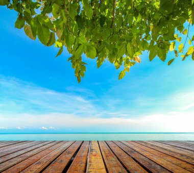 Huzurlu plaj arka plan 